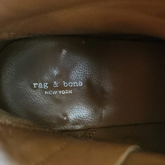 Rag & Bone Suede Low Ankle Boot with Side Zip - Picture 3 of 16